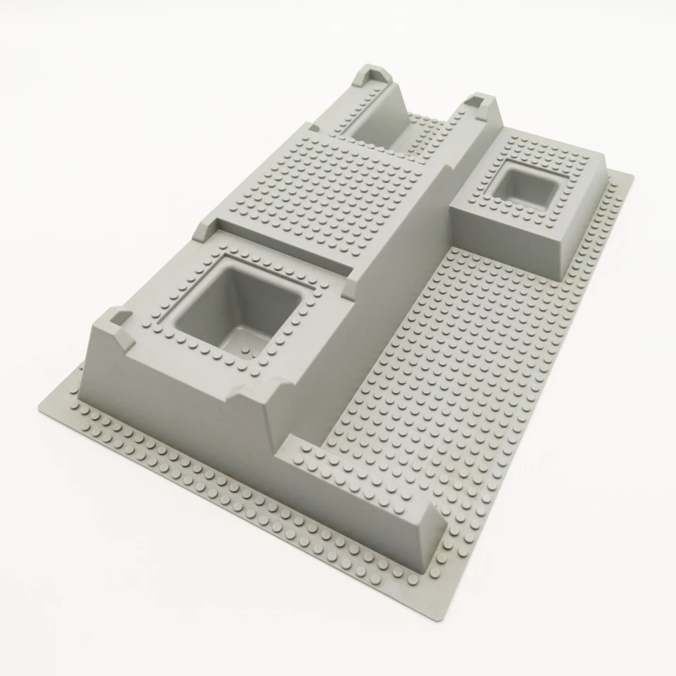 LEGO® 3D Grundplatte 51542 Grau Raised 32x48x6 Polizeistation City Gebäudeplatte - Bild 1 von 4