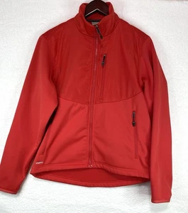 Vintage Nike ACG Jacket Women Medium Red Full Zip Therma Fit Fleece Gorpcore Y2K - Picture 1 of 11