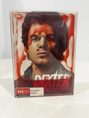 Dexter Season 3 DVD Brand New & Sealed - Splatter Cover RARE Region 4 Australia - Image 1 of 4