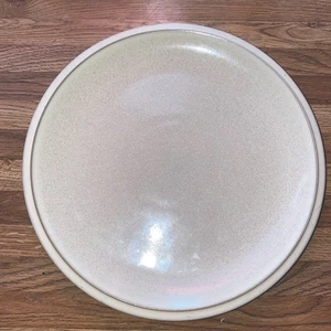Denby England ENERGY 9" weiß/creme - Speiseteller/Salatteller ein Vintage Teller - Bild 1 von 3
