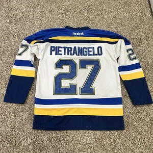 Alex Pietrangelo Jersey St. Louis Blues Size 48 (Small/Medium) Reebok NHL - Picture 1 of 10