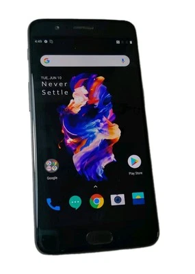✅📱🔥OnePlus 5 - (Dual Sim) 64GB/6GB - Black (Unlocked) Smartphone #470H✅📱 - Image 1 of 4