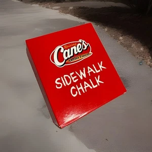 RAISING CANE'S Sidewalk Chalk - Non Toxic - Pastel Colors - Summer Fun - NEW- - Picture 1 of 11