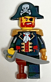 LEGO 850839 Captain Brickbeard Pirates II LEGO&reg; Minifigure Mini Figure Pi142