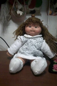 bambola camilla sebino primo tipo cm 46 capelli marroni occhi verdi leggi - Imagen 1 de 11