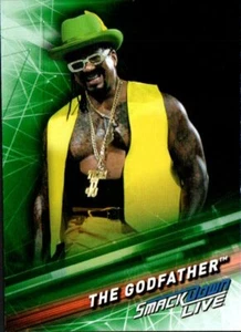 Topps WWE Smackdown 2019 inserto en vivo verde paralelo #76 El Padrino - Imagen 1 de 1
