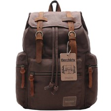 ebay leather rucksack