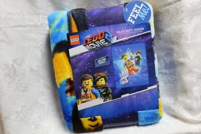  Детский шелковистый мягкий плед LEGO 40 x 50 дюймов - Изображение 1 из 2