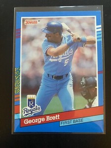 $3 - 1991 Donruss George Brett #201 Kansas City Royals NM-MT