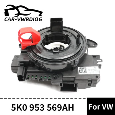 5K0953569AH Steering Wheel Module Cruise Clock Spring For VW Seat Sharan Tiguan - Image 1 of 4
