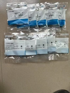 lot 10 Commscope USL600-BLUE Uniprise SL-Series RJ45 Cat6 Jack, Blue Keystone! - Picture 1 of 5
