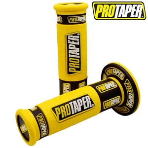 SUZUKI Yellow ProTaper 7/8" Grips for Pit Dirt Bike - RM85 RMZ250 RMZ450 DRZ650 - Picture 1 of 7