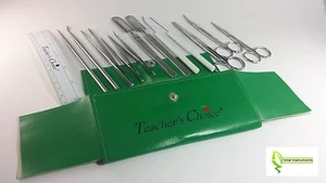 Dissecting Dissection Kit Set Advanced Biology Student Lab Tool Teachers Choice  - Picture 1 of 3