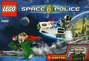 Retired LEGO Space Police. #5969 - Squidman Escape. Instruction Manual Only. - Picture 1 of 1
