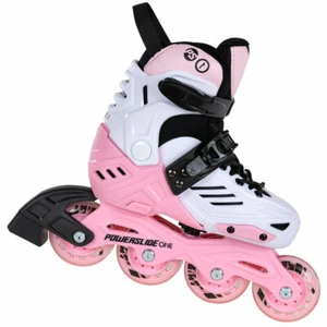 Powerslide Khaan Jr. Kinder-Inlineskates Junior Inliner Inline-Skates Pink - Bild 1 von 5