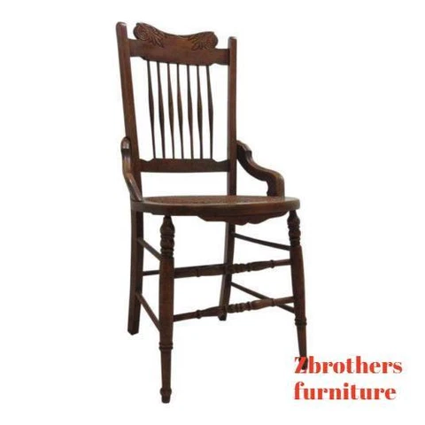 Antique Victorian Hip Rest Dining Room Desk Side Chair Cover
