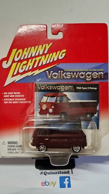 Johnny  Lightning 2002 Volkswagen série 3 1965 Volkswagen type 2 pickup  (NG43) - Photo 1/3