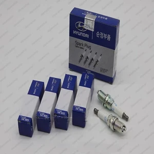 18814 08062 Genuine OEM Spark Plugs (Pack of 4) For Hyundai Optima  - Picture 1 of 2