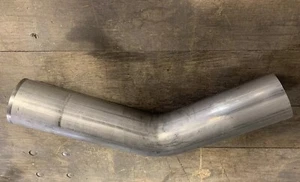 Escape de acero inoxidable 304 de 3,5” 45 grados sin codo - Imagen 1 de 5
