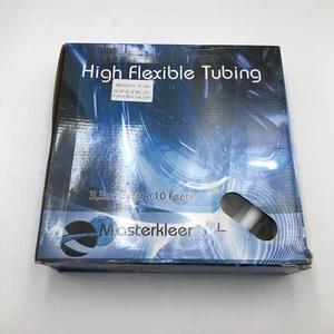 Masterkleer 16/10mm High Flexible Tubing 3/8" ID x 5/8” OD 10 Ft UV White - Picture 1 of 2
