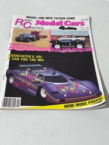 Radio Control Model Cars April 1990 RC Magazine Vol 5 No 51 Vintage Tamiya RC10 - Picture 1 of 3