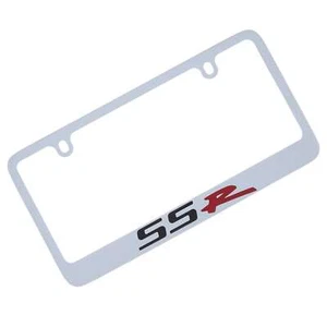 Chevrolet SSR License Plate Frame (Chrome) - Picture 1 of 4