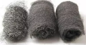 More details for steel wire wool for surface smoothing sanding ultra super fine to coarse grade