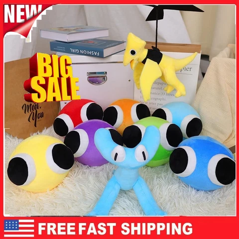 NEW 11.8" inch Rainbow Friends plush, red cute animal toy,  Kids Birthday Gift Cover