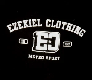 Ezekiel Black Cotton T-Shirt XL - Picture 1 of 4