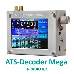Decoder ATS touchscreen 4" Si4732 ricevitore radio banda completa FM RDS AM LW MW SW SSB - Foto 1 di 8