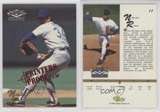 1995 Classic Assets Gold Printers Proof /349 Nolan Ryan #11 HOF