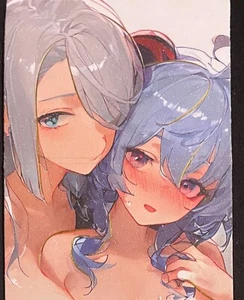 🔥 Genshin Impact Ganyu Shenhe Dream Couple 5 Goddess Story Anime Fold Card - Picture 1 of 3