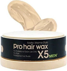 Morfose Matte Hair Wax Pro X5 Natural Hair Styles 150ml Barber Salon Hairdresser