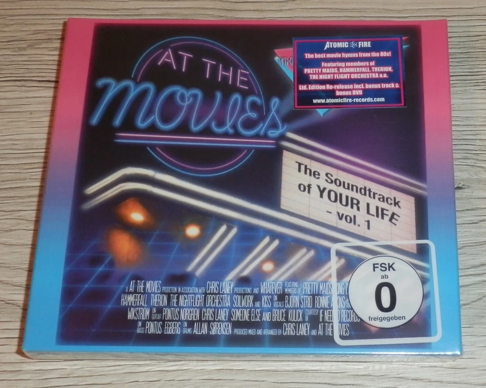 AT THE MOVIES Soundtrack of your Life Vol. 1 Movie Hits of the 80's CD+DVD 2022* - Bild 1 von 4