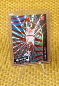 2020/21 Panini REVOLUTION | *John Collins* SUNBURST /75 SP Parallel SSP Hawks - Picture 1 of 7
