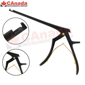 KERRISON Rongeurs 7" Negro y Dorado 1mm Corte Cervical Ortopédico Quirúrgico 90°Subida - Imagen 1 de 3