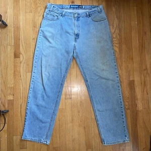 Levis Silver Tab Jeans Relaxed 36x32 Estimated Y2K Grunge Distressed SEE PICS - Picture 1 of 18