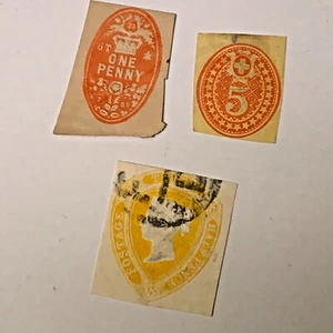 ENGLAND  CUT SQUARE  MISC LOT        NUMBER 17 - Picture 1 of 3