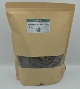 farmBOX Canapa per Cavalli Pellet di Canapa per Animali 2kg - Foto 1 di 3