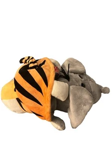 Flip A Zoo Emma Elephant Theodore Tiger 16” Plush - Bild 1 von 6