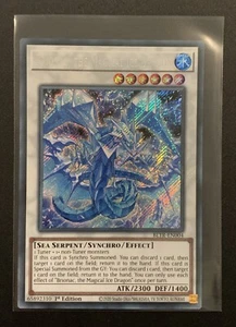 Brionac, the Magical Ice Dragon - BLTR-EN004 - Secret Rare - 1st Ed - Yugioh TCG - Picture 1 of 3