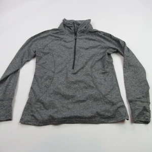 Eddie Bauer Sweater Womens Large Long Sleeve High Neck 1/4 Zip Casual - Picture 1 of 10