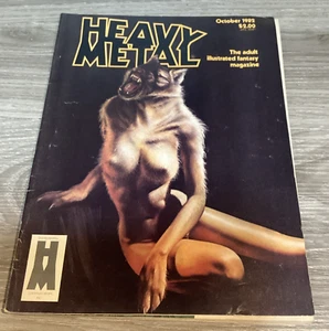 Heavy Metal Oktober 1982 Band 6 Nr. 7 HM Communications Jim Burns Cover - Bild 1 von 7