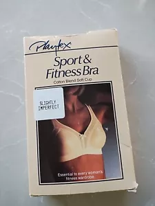 Nuovo reggiseno Playtex 38B reggiseno sportivo e fitness misto cotone beige leggermente imperfetto - Foto 1 di 4