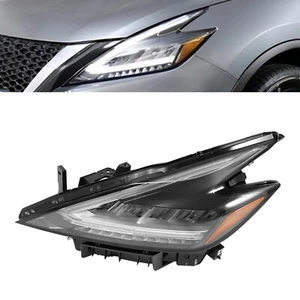For 2019-2021 Nissan Murano Driver Left Headlamp LED Headlight Assembly 8-Pin LH - Picture 1 of 21