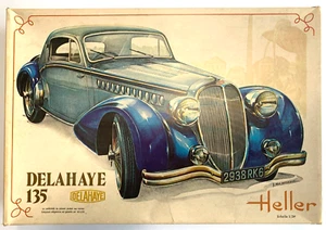 Heller Escala 1/24 Delahaye 135 Modelo #707 Hecho en Francia - Imagen 1 de 24