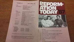 Reformation Today magazine, Issue 97 May- June 1987 - Picture 1 of 1