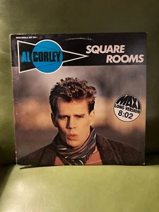 AL CORLEY - Square Rooms (Long Version) 12" Vinyl SINGLE 1984 SPAIN VG+ - Picture 1 of 3
