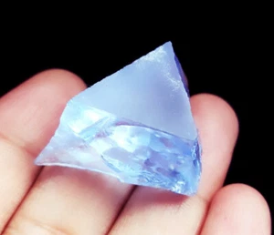 Loose Gemstone 53.80 Ct Blue Topaz Rough Certified Translucent Topaz Rough Gem - Picture 1 of 7