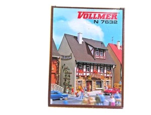 Vollmer 7632 Antigüedades Marktstrasse Nº 4 Escala N / 1:160 EMBALAJE ORIGINAL Kit - Imagen 1 de 3